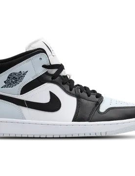 Aj1 Mid Uomo - Sneakers Nero - Taglia 46 - Cuoio, Sintetico 46 - Jordan - FashionsVida
