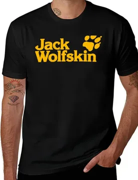 Jack Wolfskin logo yellow T-Shirt T-Shirt Quick Dry Outdoor Sports T-Shirt - Aliexpress - FashionsVida