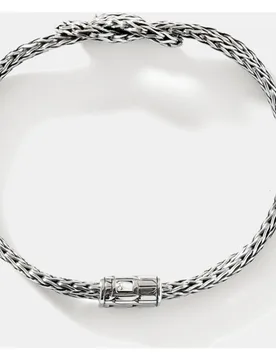 Pulsera Chain Nudo Amor plateado - John Hardy - FashionsVida