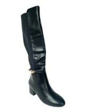 Stiefel Mit Absatz Db5548 Schwarzer Damenstiefel 36;37;38;39;41