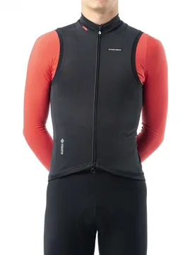 Gilet Arima Gore-tex Infinium™ Windstopper® Black - Etxeondo - FashionsVida