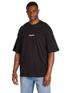 Guessepie Herren T-Shirts - Schwarz - Größe XS - Baumwoll-Jersey Black XS - Street Cartel - FashionsVida