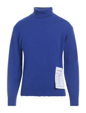 Rollkragenpullover Herren Blau L,XL Herren - AMARANTO - FashionsVida