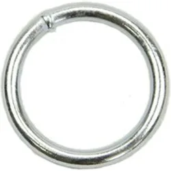 Anillas Soldadas Galvanizadas - 2 Uds
