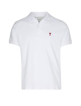 Poloshirt weiss L herren