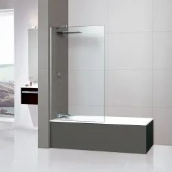 Mampara de bañera con panel fijo Módena-6 CC