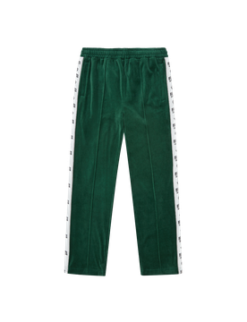 Small Arch Logo Taped Velour Track Pants - Dark