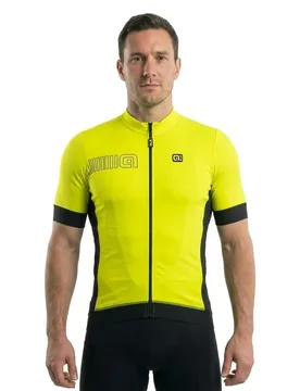 Maillot à Manches Courtes Solid Color Block - Ale - FashionsVida