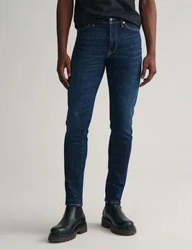 Jean Active Recover Slim Fit Dark Blue Worn In 31