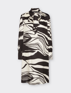 ELENA MIRO abito donna nero-bianco