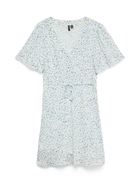 VMABA SS SHORT DRESS WVN NOOS femae - L - FashionsVida
