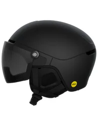 Casque de ski/snowboard - Obex Visor Uranium Black Matt/Clarity Universal/Sunny/Grey - Taille 51-54 cm - Noir