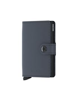 Geldbörse - Miniwallet Matte night blue dunkelblau baby