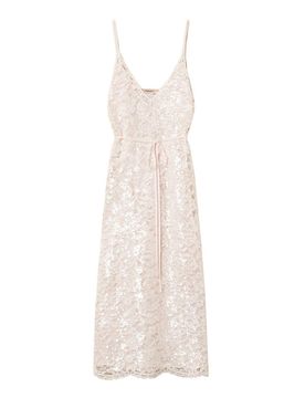 Twinset Vestito midi in pizzo