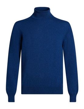 Rollkragenpullover Herren Königsblau 46,48,50,52,54,56,58,60 Herren