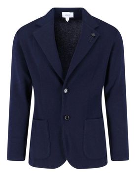 Blazer Monopetto In Lana Vergine