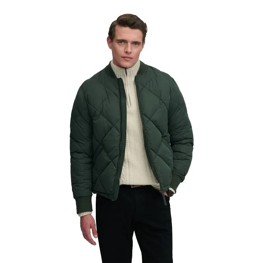 Giacca Diamond Quilt Duffel Bag Green 3XL - Superdry - FashionsVida