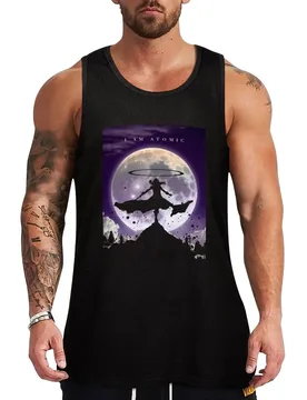 I am Atomic Shadow Silhouette Tank Top Basic Sleeveless Casual Tee Solid Lightweight Top - Aliexpress - FashionsVida