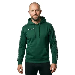 Sweat à Capuche Terry Band Forest Green XS Homme