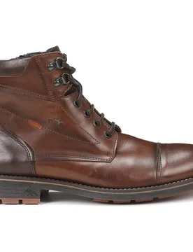 Botines de hombre de piel en color medio - Fluchos - FashionsVida