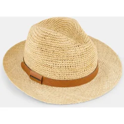 Gorro de rafia de hombre