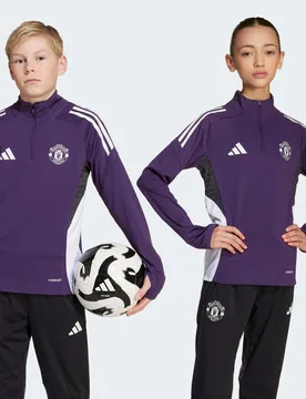 Manchester United Tiro 25 Competition Training Top Kids 7-8Y - Adidas - FashionsVida