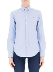 Camicia in cotone AZZURRO OXFORD 8