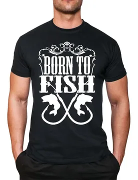 Born To Fish. Funny Fishing Spells Hook Angler Gift T-Shirt. Summer Cotton O-Neck Short Sleeve Mens T Shirt New S-3XL - Aliexpress - FashionsVida