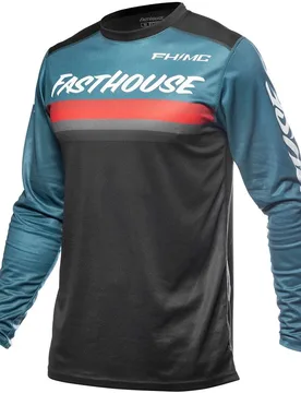 Maglia Moto Cross Bambino Carbon Force Teal taglia S - Fasthouse - FashionsVida