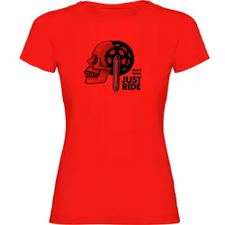 Maglietta A Maniche Corte Just Ride Red
