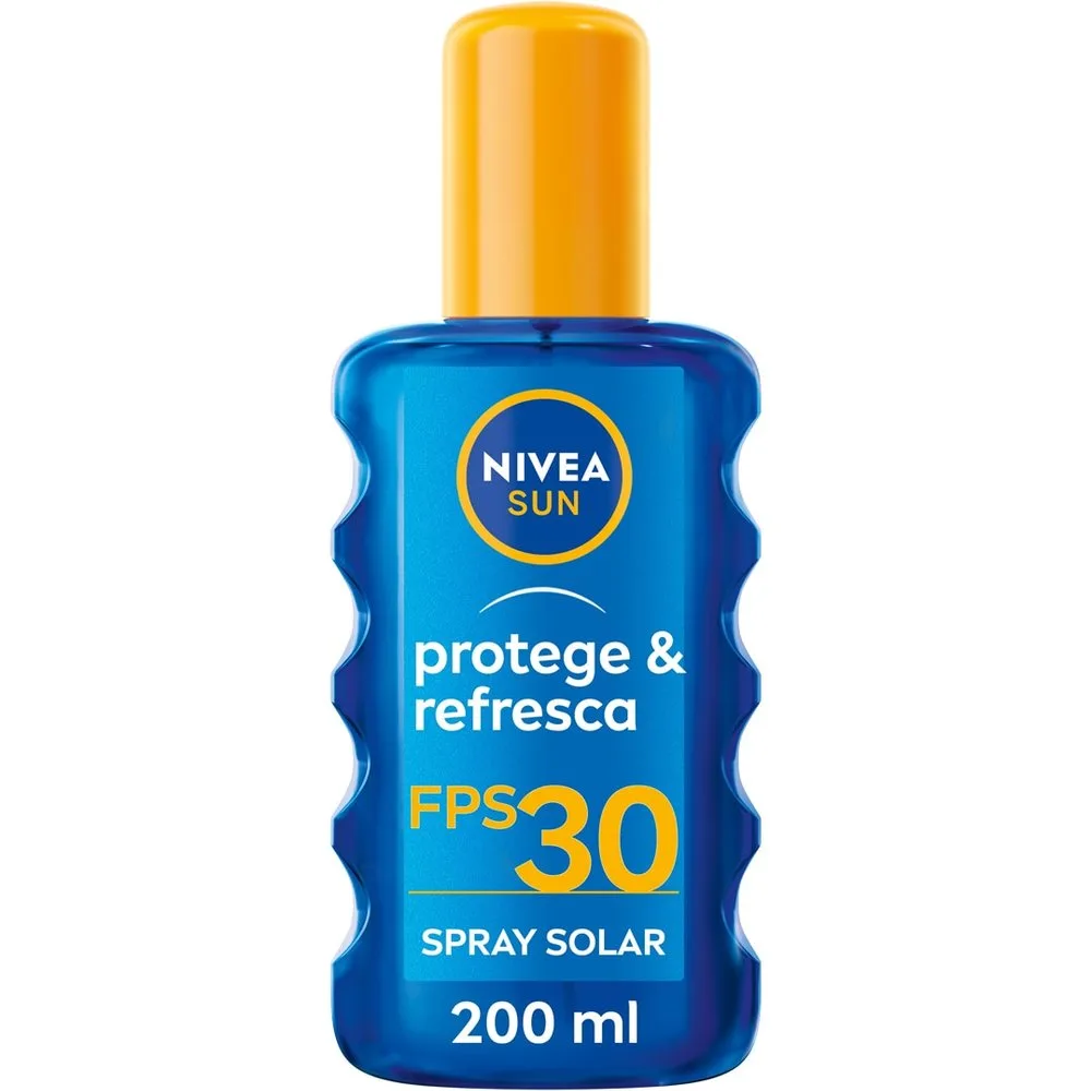Spray Solar Invisible FP 30 Protege & Refresca 200 ml - Nivea - FashionsVida