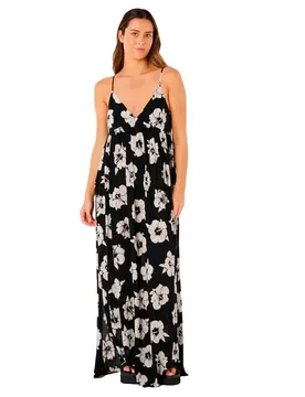 Robe Longue Sans Manches Party Pack Maxi Black / Off White XL