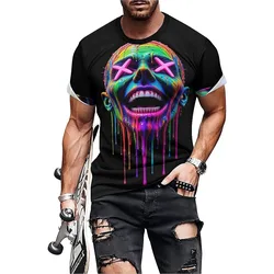 Family Gathering Novel Funny Men's 3D Printed Short Sleeve T-Shirt - Loose Fit