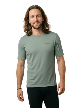 Maglia A Maniche Corte Gravel Green