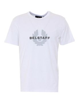 T-shirt di superficie bianca