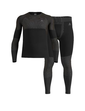 Ensemble de sous-vêtements longs Fundamentals Performance pour hommes noir L