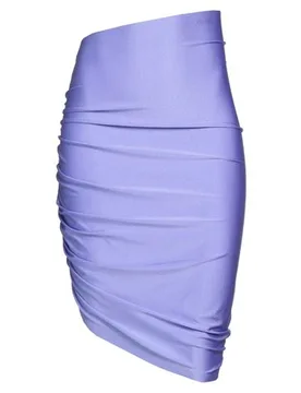 Midi-Rock Damen Malve 32,34,36,38 Damen - THE ANDAMANE - FashionsVida