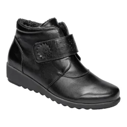 Wärme-Klettstiefelette „Beatrice“ 41 schwarz