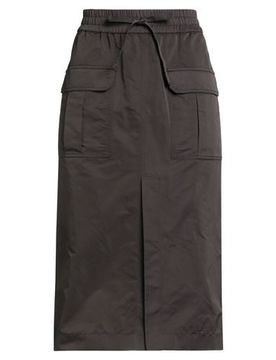 Falda midi Mujer Café M,S,XS Mujer