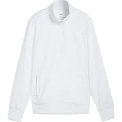 Layer Cloudspun Isla 1/4-Zip, weiss m