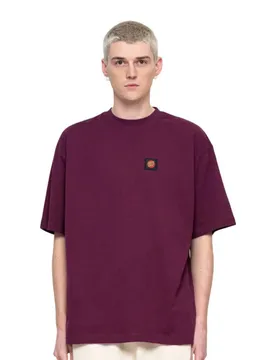 T-shirt à Manches Courtes Classic Label Beetroot M