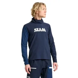 Rash Guard à Manches Longues Et à Capuche Od Tech Dark Navy 2XL
