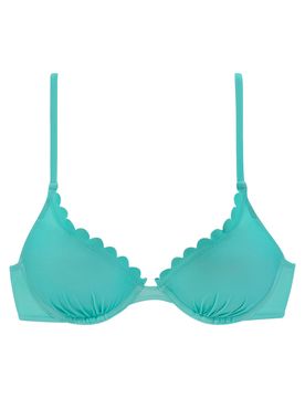 LASCANA Top de bikini turquesa