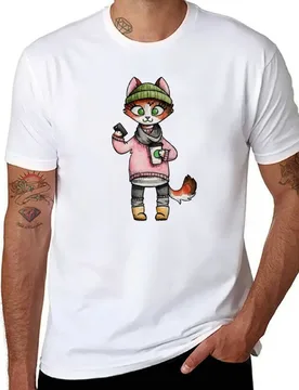 Coffee Cat T-Shirt t shirts for man graphic vintage t shirts with prints T-Shirt - Aliexpress - FashionsVida