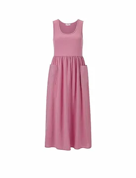 RICHROYAL Midikleid rosa L damen - RICHROYAL - FashionsVida