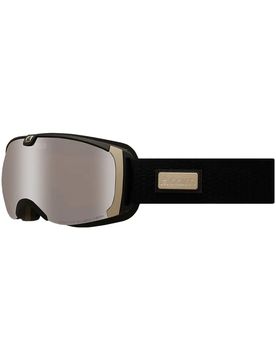 Ski / Snowboard Maske Pearl Spx3 Mat Black Silver für Damen aus Wolle schwarz