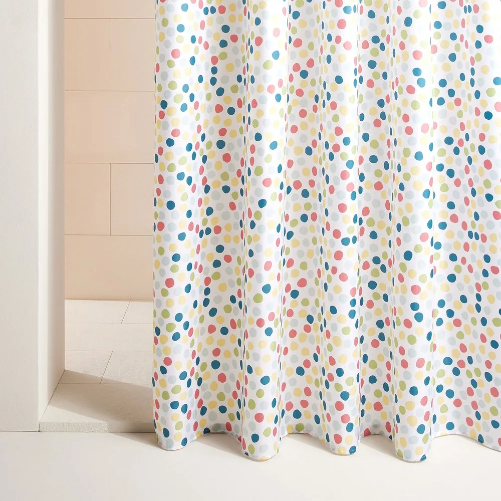 Cortina de baño Confetti - Basics El Corte Inglés - FashionsVida