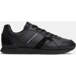 Zapatillas de piel de hombre estilo runner en color de