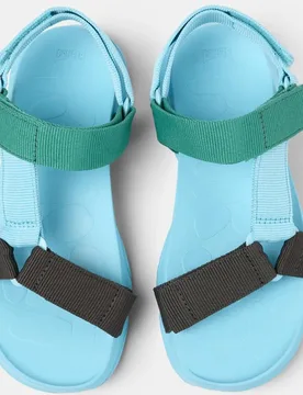 Sandalias planas de mujer Karst con cierre adherente - Camper - FashionsVida