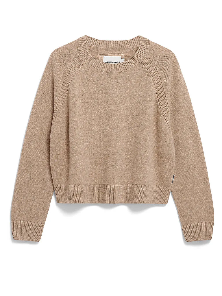 Pullover DILIRIAA REGLANA cammello XL - Armedangels - FashionsVida